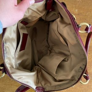 Coach cross body tote